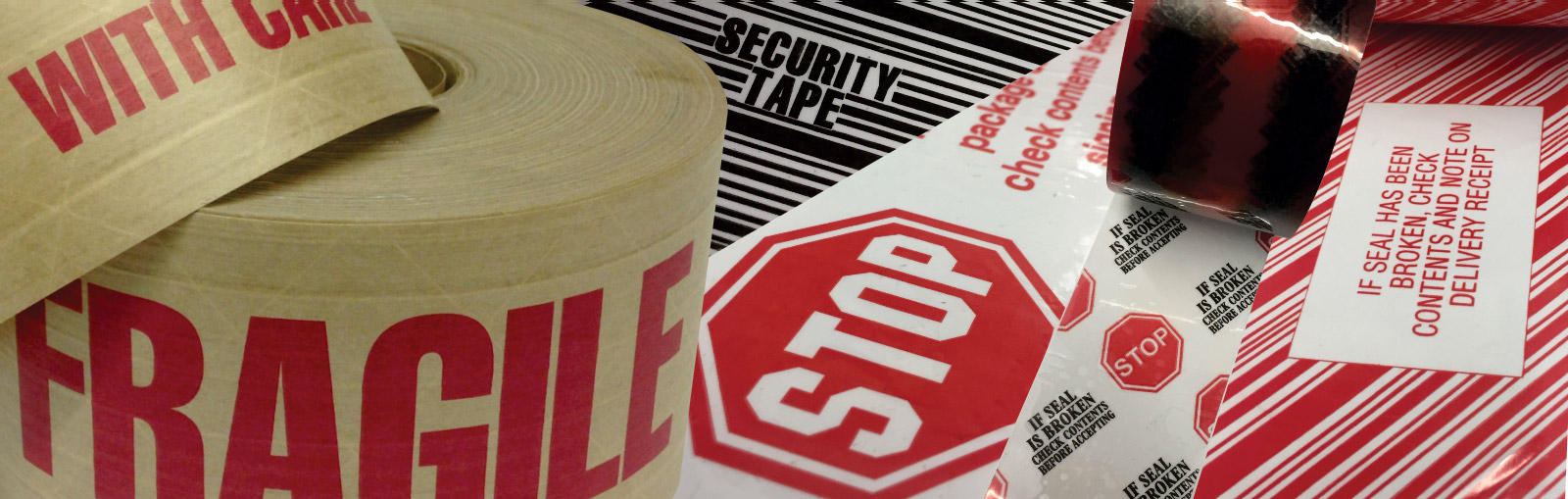 Printed Custom Tape - Continental Tape Printers - Custom Printed Packaging Tape